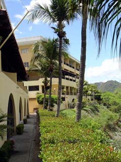 Vue du condominium de Playa Flamingo, Costa Rica